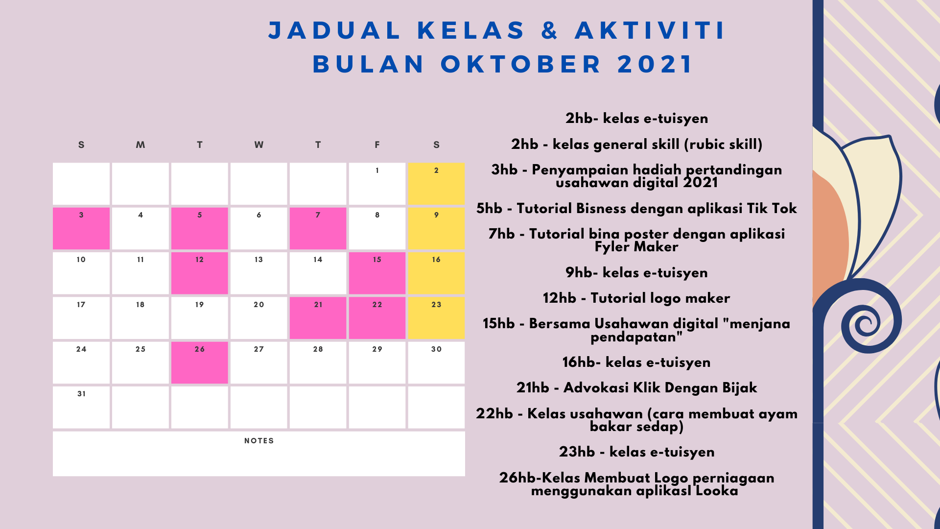 jadualaktivitioktober